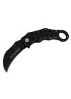 Zh 225 Siyah Karambit 18 Cm - Metal Saplı, Manuel