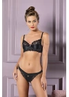 Zincir Detaylı Toparlayıcı Minimizer Sütyen Slip Külot Takım Siyah (brf31741)