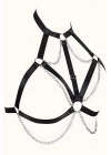 Zincirli Lastik Göğüs Harness - Brf818