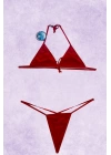 Alt Üst Takım String Külot Sütyen Külot Takım Kırmızımodellerimiz 83037k