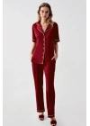 Freshness 324 Kadın 4lü Sabahlıklı Şorlu Pijama Takımı