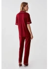 Freshness 324 Kadın 4lü Sabahlıklı Şorlu Pijama Takımı