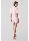 Freshness 324 Kadın 4lü Sabahlıklı Şorlu Pijama Takımı