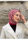 İpek Butik Geometrik Desenli Eşarp