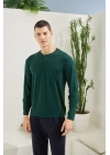 Kocabey 9220 Erkek Midi Yaka Uzun Kol Pijama Takım