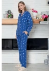 Limissi Desenli Pamuk Viskon Pijama Takımı