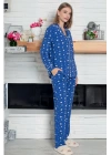 Limissi Desenli Pamuk Viskon Pijama Takımı