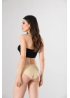 Miss Fit 12583 Lazer Kesim Silikonlu Slip