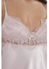 Pierre Cardin 6335 6lı Saten Gecelik Sabahlık Takım