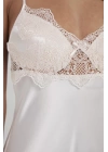 Pierre Cardin 6335 6lı Saten Gecelik Sabahlık Takım