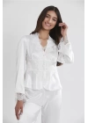 Pierre Cardin 6335 6lı Saten Gecelik Sabahlık Takım