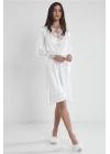 Pierre Cardin 6335 6lı Saten Gecelik Sabahlık Takım