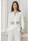 Pierre Cardin P5040 Bayan Penye Gecelik Sabahlık