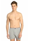 Tutku 0117 Erkek  Penye Düz Boxer