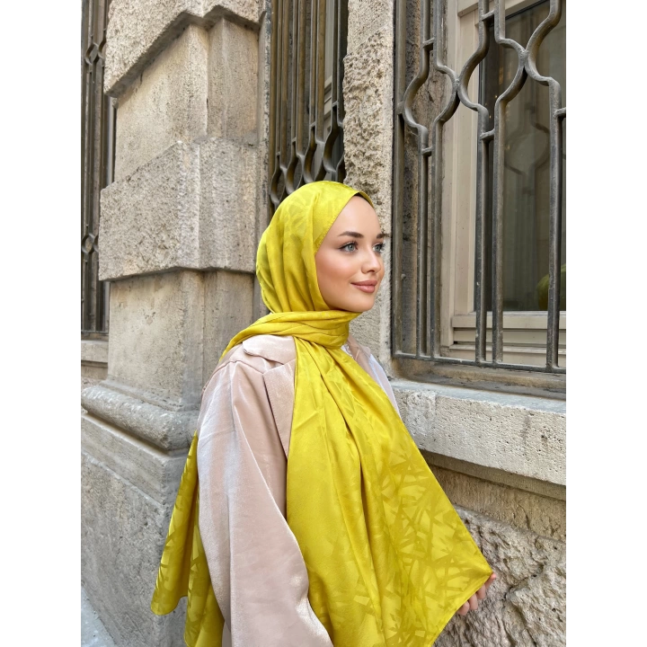 İpeksi Pamuk Jakar Şal