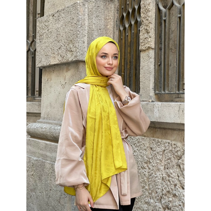 İpeksi Pamuk Jakar Şal