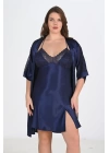 2li Lacivert Sabahlık Takımı Bigsize 6215