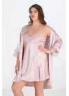2li Pudra Sabahlık Takımı Bigsize 6214
