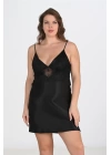 2li Siyah Sabahlık Takımı Bigsize 6213