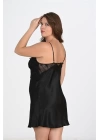 2li Siyah Sabahlık Takımı Bigsize 6213