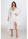 2li Ekru Sabahlık Takımı Bigsize 6224