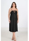 2li Siyah Sabahlık Takımı Bigsize 6221
