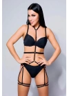 Bel Ve Bacak Detaylı Fantezi Harness