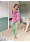 Beruflic Uzun Kol Kadın Pijama Takım 1120