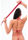 Beyaz Fantezi Ucu Püsküllü Sexi Kırbaç 800430