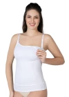 Beyaz Mı Emay 1402 Modal Cotton Emzirme Atlet Korse
