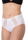 Beyaz Mı Emay 1445 Modal Cotton Yüksekbel Dantelli Külot