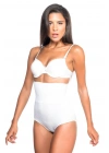 Beyaz Mı Emay 2079 Yüksek Bel Desenli Double Slip Korse