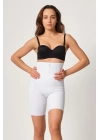 Beyaz Mı Emay 2814 Double Yüksek Bel Boxer Lazer Korse