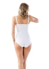 Beyaz Mı Emay 2821 Balenli Double Boy Slip Lazer Korse