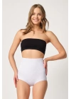 Beyaz Mı Emay 2842 Lazer Dantelli Slip Korse