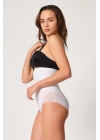 Beyaz Mı Emay 2945 Tül Karyokalı Slip Lazer Korse
