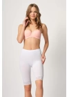 Beyaz Mı Emay 3004 Soft Uzun Paça Dantel Boxer
