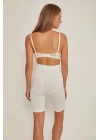Beyaz Mı Emay 3005 Soft Uzun Paçalı Boxer Korse
