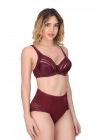 Bordo Mı Emay 177 B Toparlayıcı Sütyen Takım