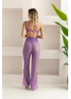 Bralet, Pantolon, String Takım Lila (32106)