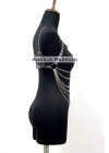 Büyük Beden Zincirli Göğüs Harness - Brf534_s2