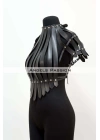 Crop Büstiyer Harness, Deri Göğüs Harness, Gömlek Üzeri Harness - Brf1257
