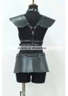 Deri Elbise Harness, Deri Etek Ve Göğüs Elbise - Brf1371