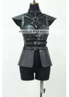 Deri Elbise Harness, Deri Etek Ve Göğüs Elbise - Brf1371