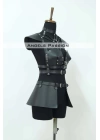 Deri Elbise Harness, Deri Etek Ve Göğüs Elbise - Brf1371