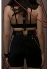 Fantazi Deri Omuzdan Askılı Harness - Brf1266