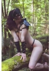Fantazi Gladyatör Maskeli G-string Full Harness Takım - Brf1249