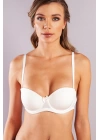 Gabrıella Balconette Foam Cup Bra, Ekru Konforlu Ve Şık Sütyen, Strapless
