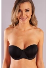 Gabrıella Balconette Foam Cup Bra, Siyah Konforlu Ve Şık Sütyen, Strapless