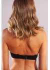 Gabrıella Balconette Foam Cup Bra, Siyah Konforlu Ve Şık Sütyen, Strapless